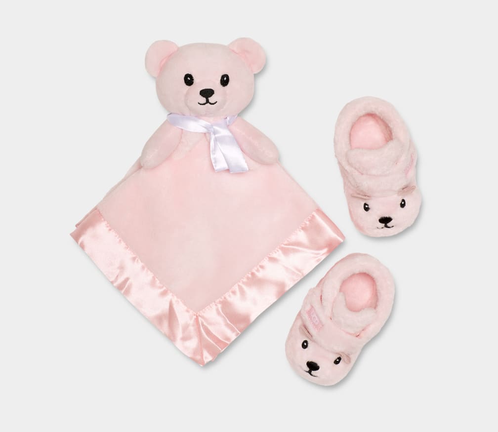 Botas Ugg Bixbee And Lovey Bear Stuffie Niños Rosas | Argentina RTIUBPQ-72