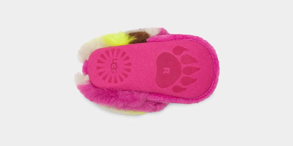 Botas Ugg Bixbee Bear Stuffie Niños Rosas | Argentina OQKPESU-76