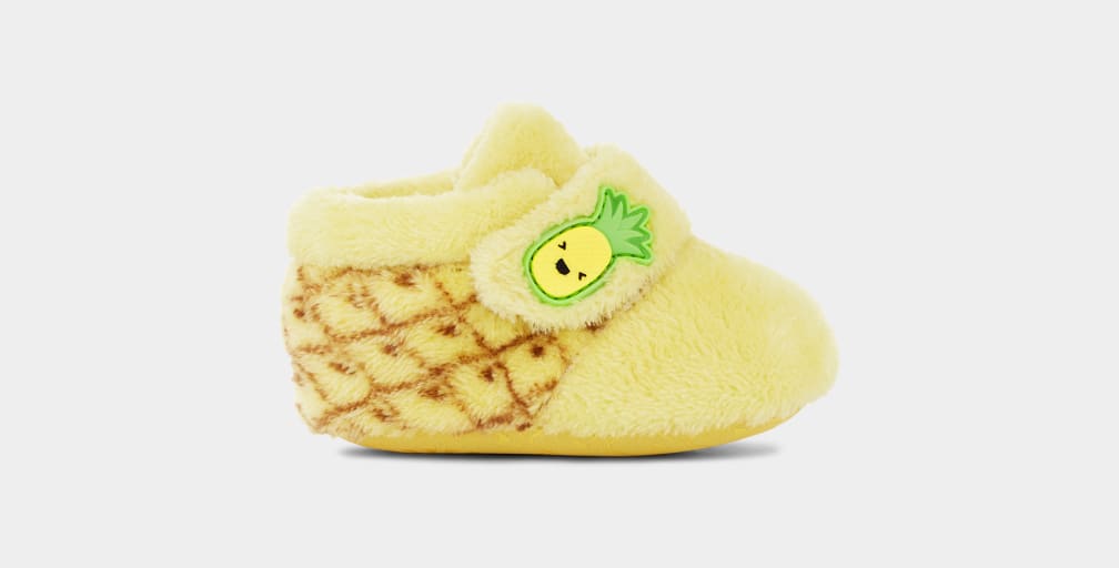 Botas Ugg Bixbee Pineapple Stuffie Niños Amarillo | Argentina TBHKYUF-31