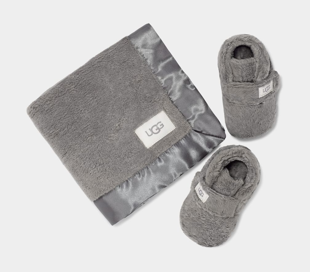 Botas Ugg Bixbeeie and Lovey Blanket Niños Gris | Argentina IEMTYVH-46