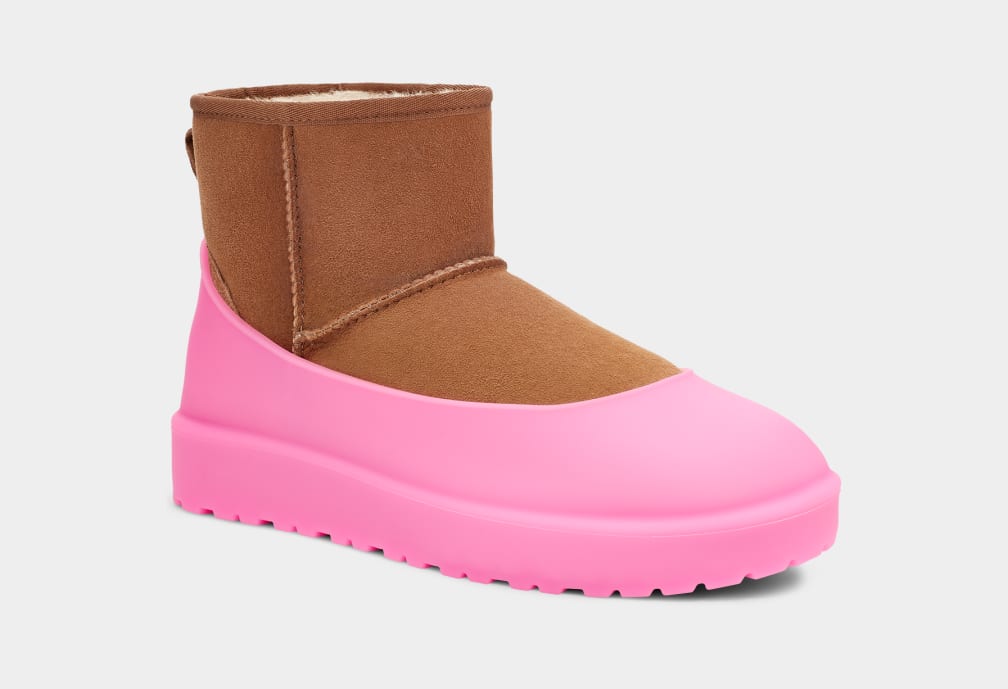 Botas Ugg Boot Guard Mujer Rosas | Argentina HCESLUP-81