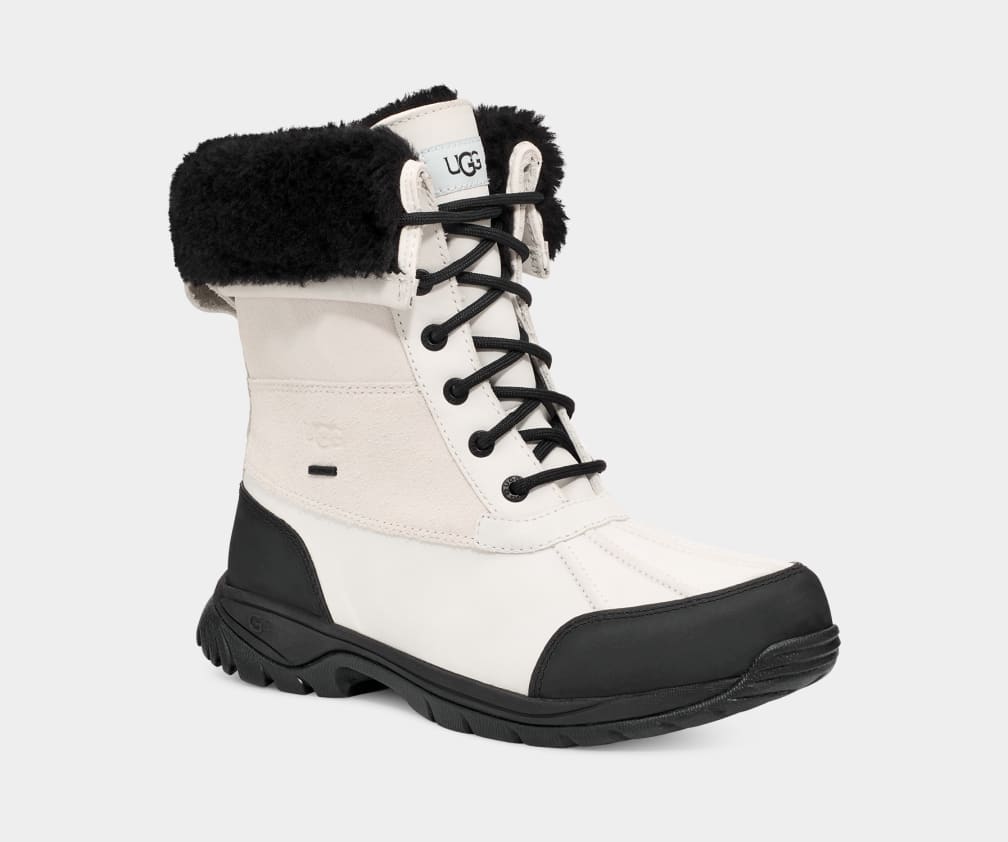 Botas Ugg Butte Hombre Blancas Negras | Argentina DCQSAMW-45