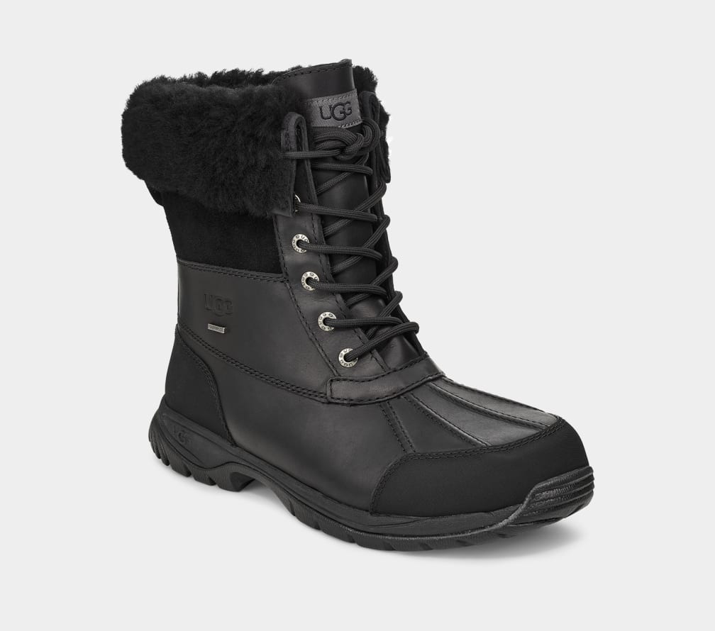 Botas Ugg Butte Hombre Negras | Argentina PLDNJUX-43