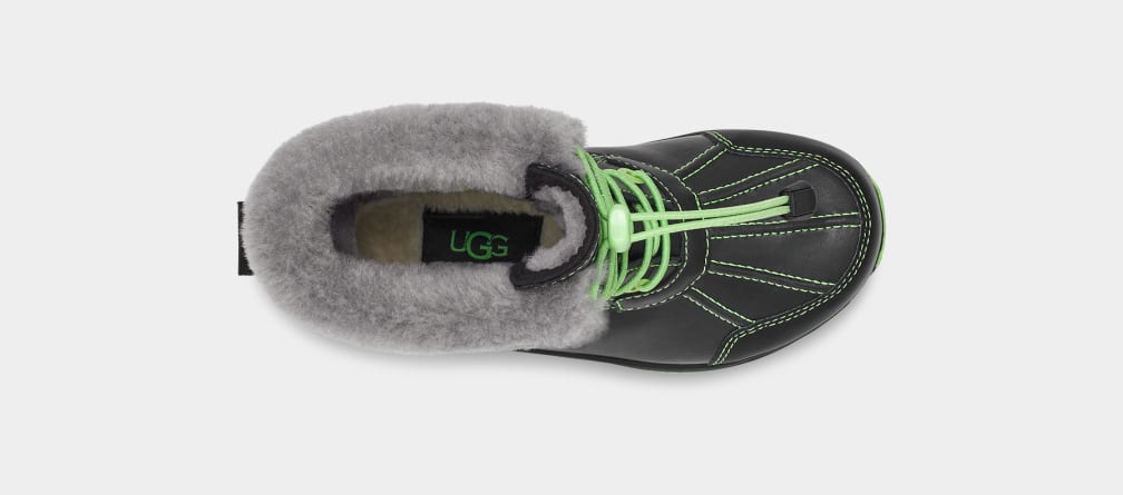 Botas Ugg Butte II CWR Glow Graphic Niños Negras Verde | Argentina ERJYTXZ-37