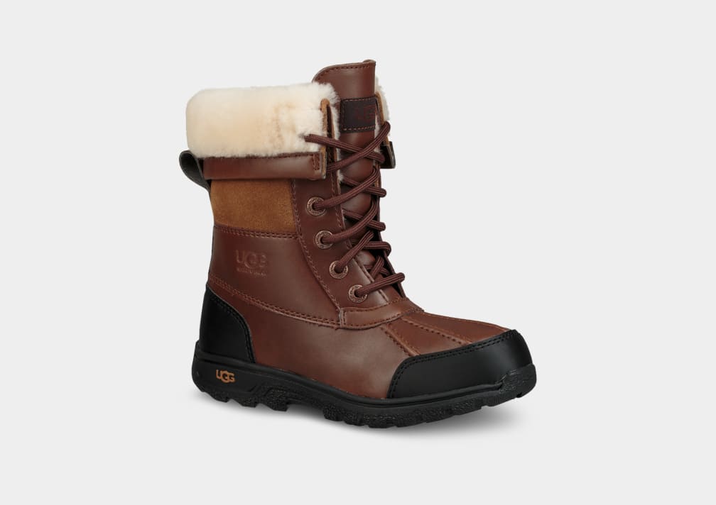 Botas Ugg Butte II CWR Niños Marrones | Argentina OJFUCYK-80