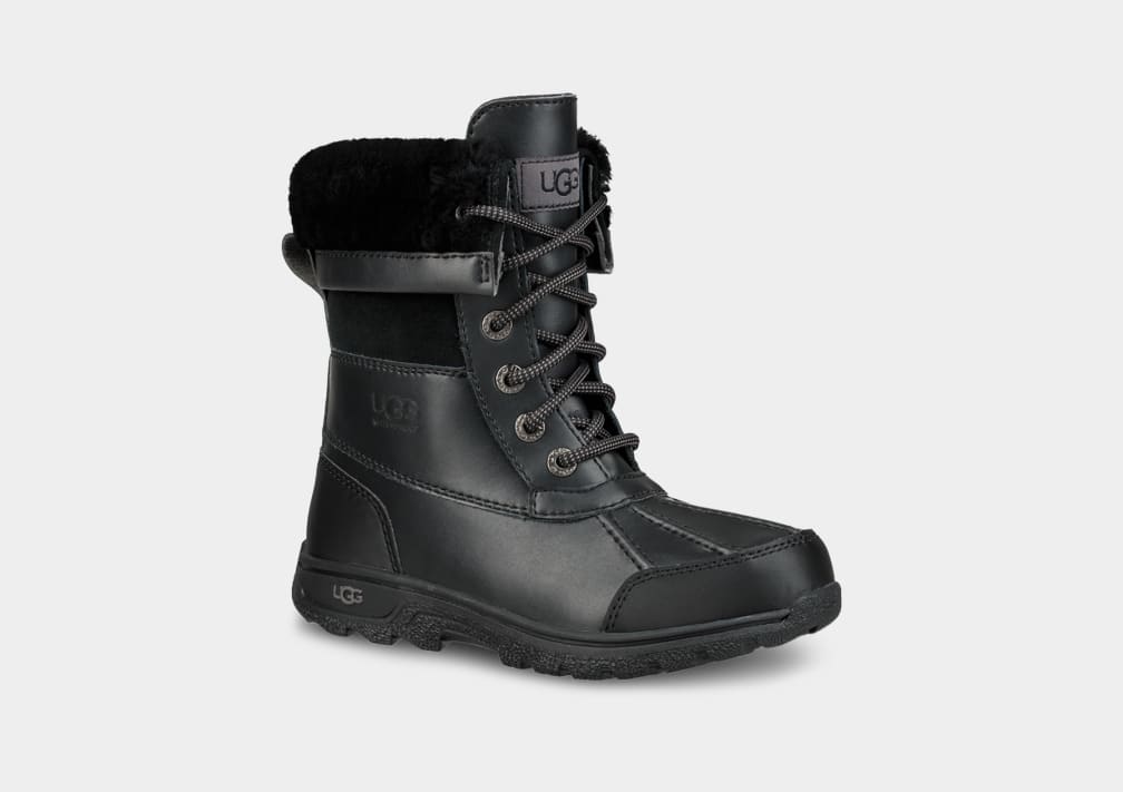 Botas Ugg Butte II CWR Niños Negras | Argentina HVNJUOD-53