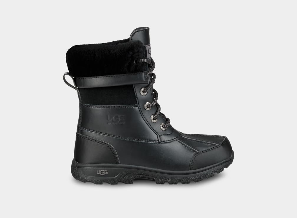 Botas Ugg Butte II CWR Niños Negras | Argentina HVNJUOD-53