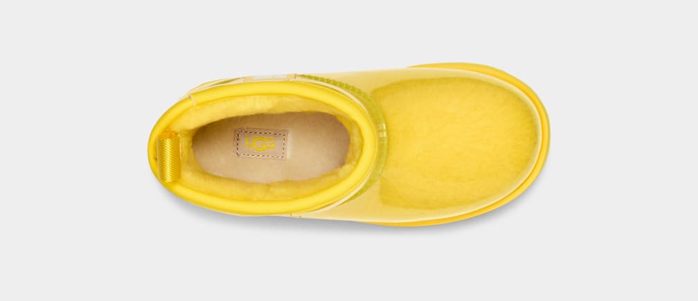 Botas Ugg Classic Clear Mini II Niños Amarillo | Argentina LFOEBDU-21