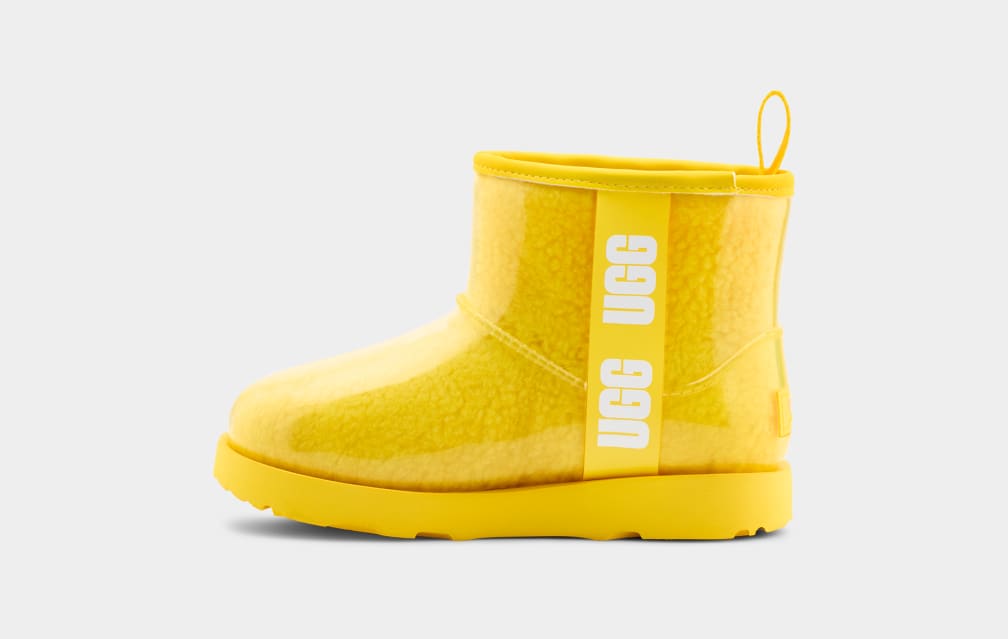 Botas Ugg Classic Clear Mini II Niños Amarillo | Argentina AHQIROU-91