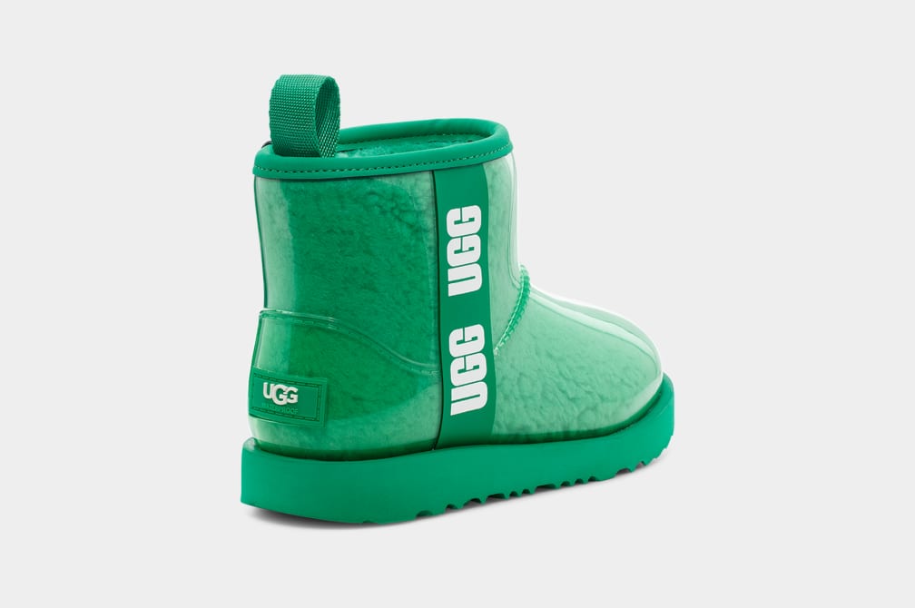 Botas Ugg Classic Clear Mini II Niños Turquesa Verde | Argentina BNGWEHC-69