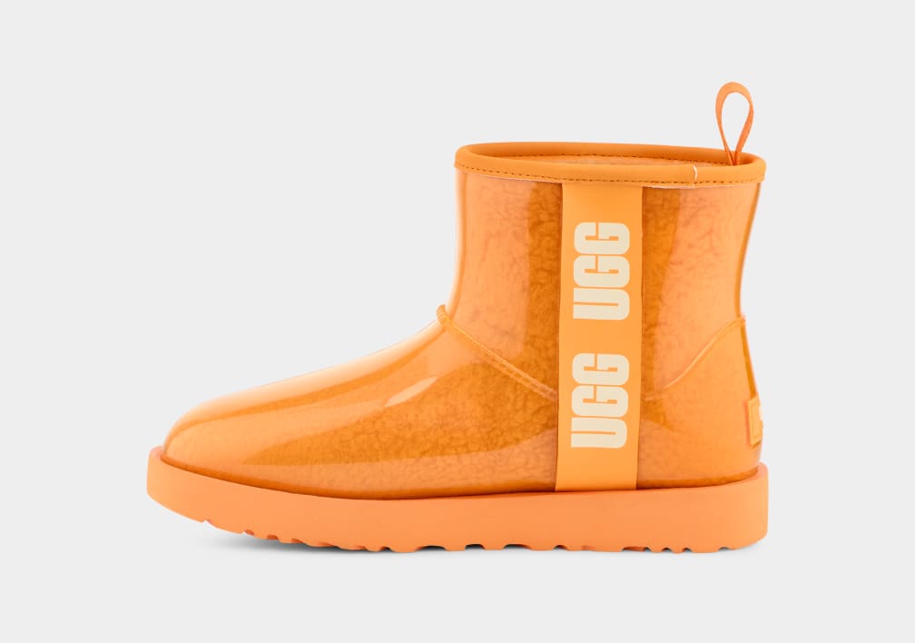 Botas Ugg Classic Clear Mini Mujer Naranjas | Argentina FHCWZGR-82