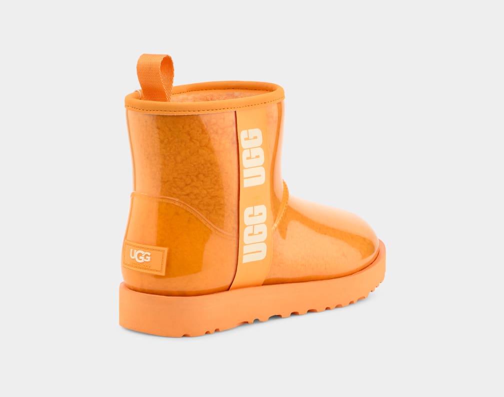 Botas Ugg Classic Clear Mini Mujer Naranjas | Argentina FHCWZGR-82