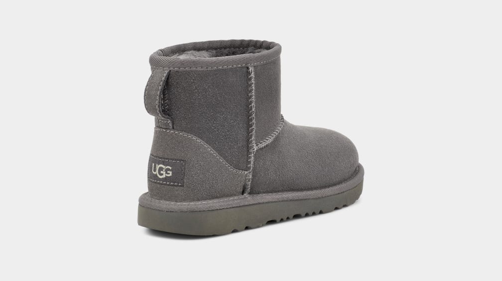 Botas Ugg Classic II Mini Niños Gris | Argentina JHCFZBQ-60