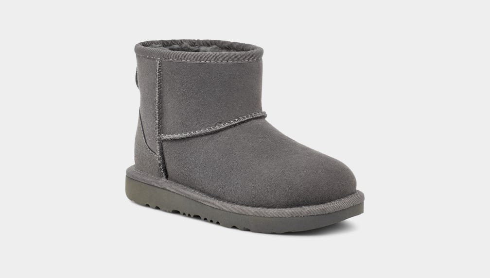 Botas Ugg Classic II Mini Niños Gris | Argentina JHCFZBQ-60