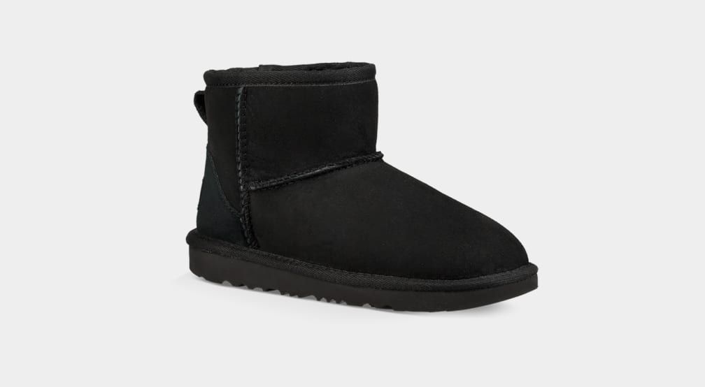 Botas Ugg Classic II Mini Niños Negras | Argentina IOUHJWV-16