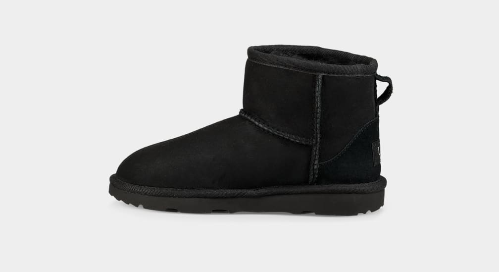 Botas Ugg Classic II Mini Niños Negras | Argentina IOUHJWV-16