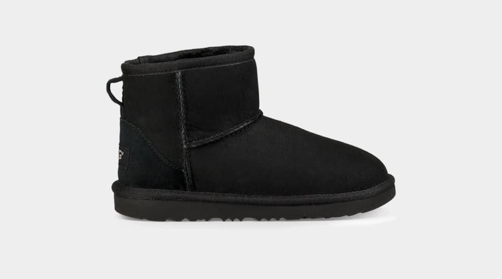 Botas Ugg Classic II Mini Niños Negras | Argentina IOUHJWV-16