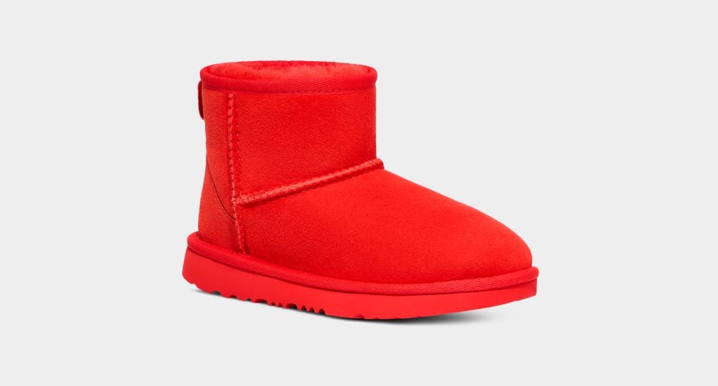 Botas Ugg Classic II Mini Niños Rosas | Argentina QAPICSU-21