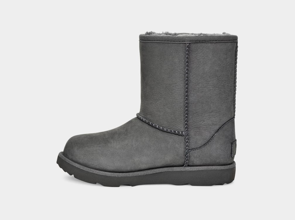 Botas Ugg Classic II Weather Niños Gris | Argentina RFBKLZN-52