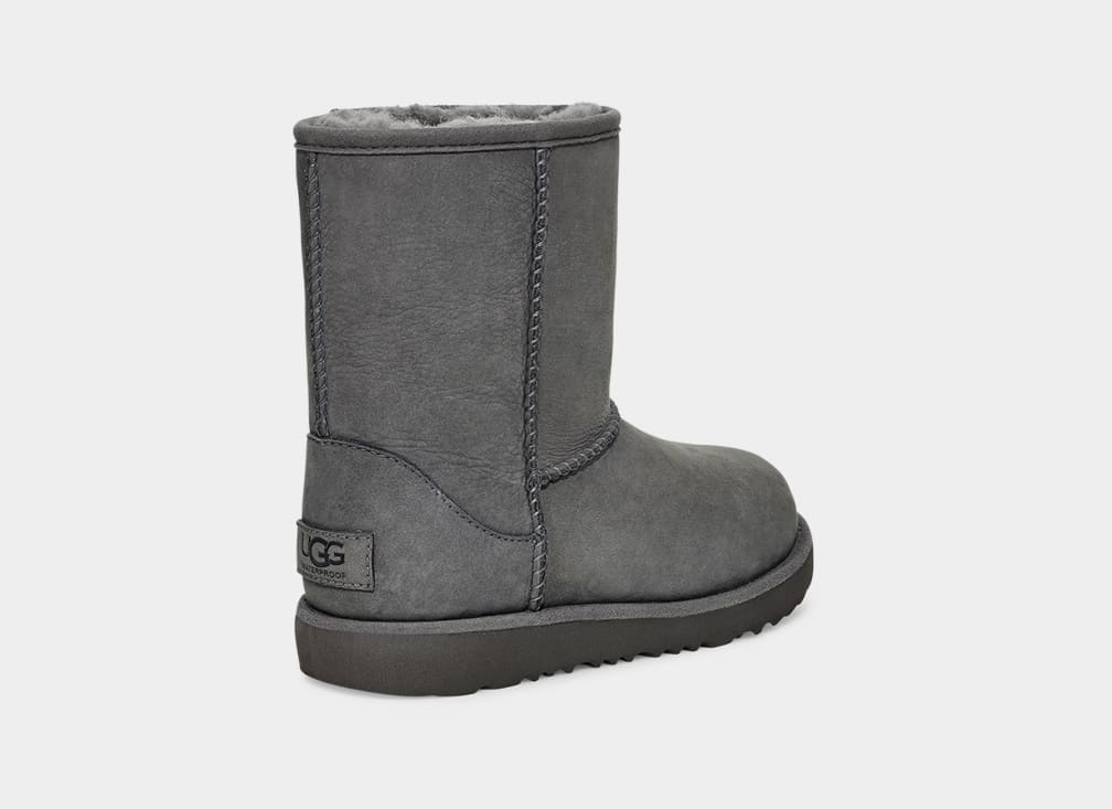 Botas Ugg Classic II Weather Niños Gris | Argentina RFBKLZN-52