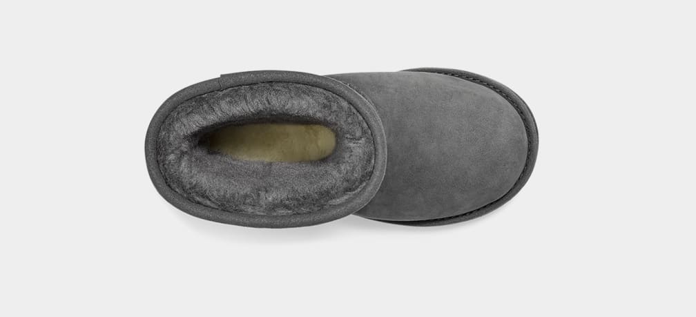 Botas Ugg Classic II Weather Niños Gris | Argentina RFBKLZN-52