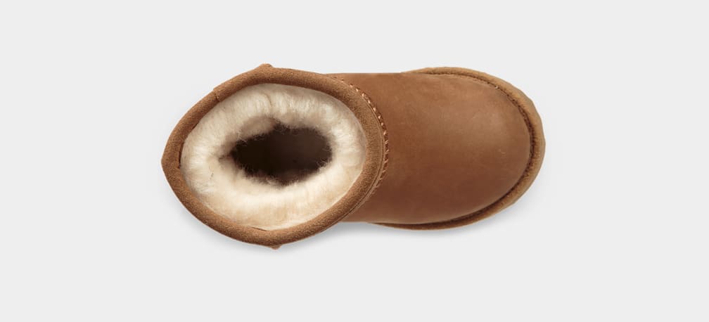 Botas Ugg Classic II Weather Niños Marrones | Argentina VHNEGBK-02