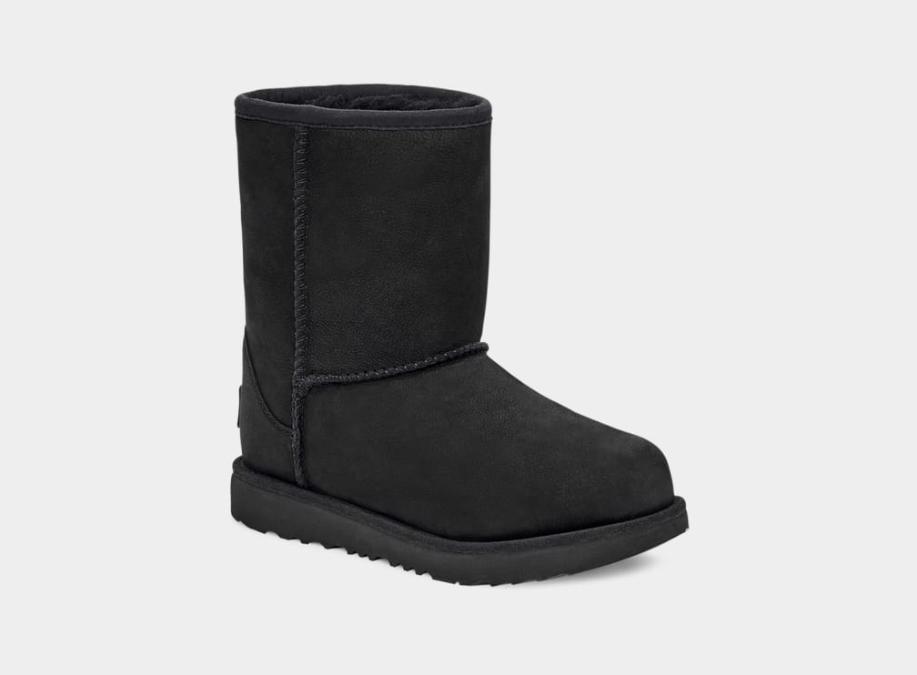 Botas Ugg Classic II Weather Niños Negras | Argentina UKCMOEP-19