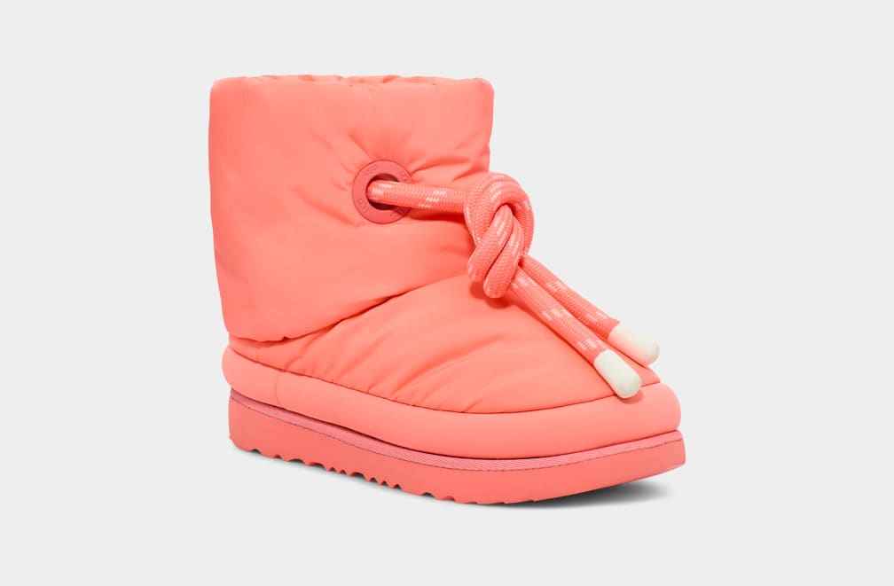 Botas Ugg Classic Maxi Niños Rosas | Argentina KQGCFZH-34