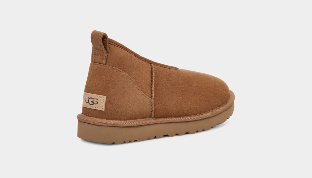 Botas Ugg Classic Micro Mini Mujer Marrones | Argentina BLHXKGS-92