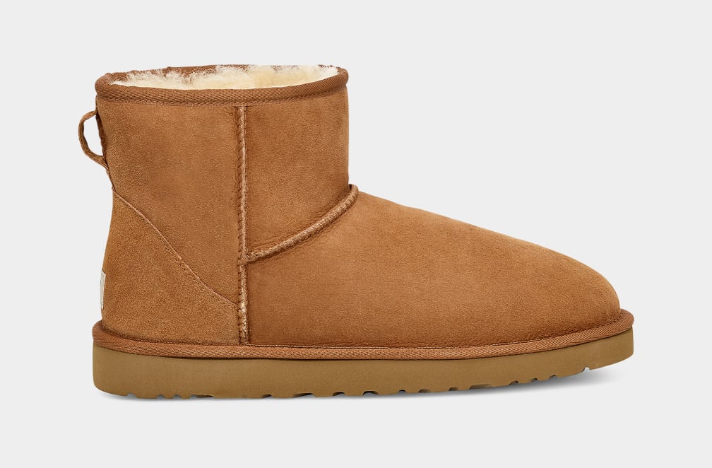 Botas Ugg Classic Mini Hombre Marrones | Argentina EBXWPZA-51