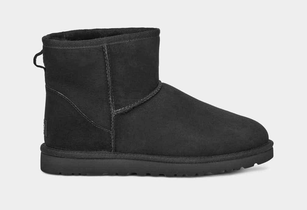 Botas Ugg Classic Mini Hombre Negras | Argentina RNXZLUK-14