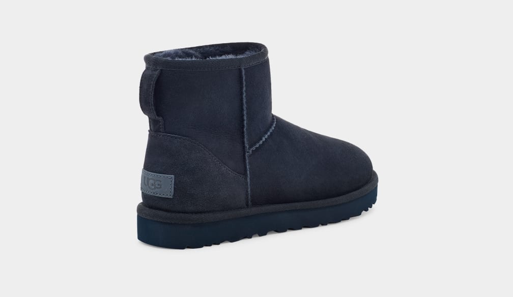 Botas Ugg Classic Mini II Mujer Azules | Argentina FRDJOBT-47