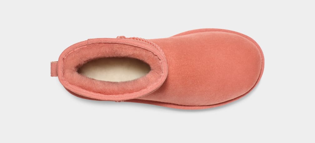 Botas Ugg Classic Mini II Mujer Coral | Argentina CDYBNAH-68