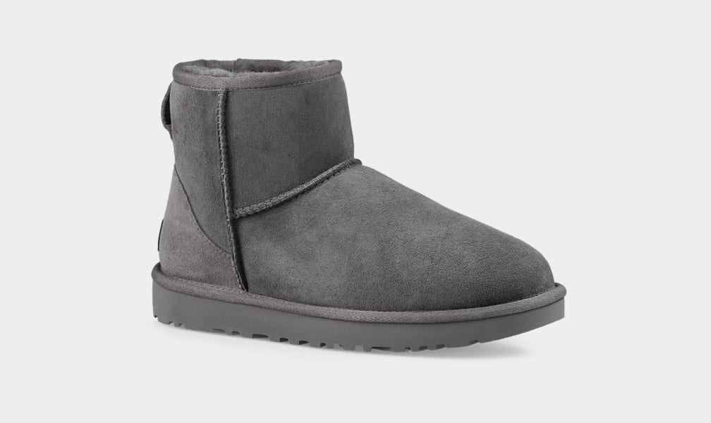 Botas Ugg Classic Mini II Mujer Gris | Argentina EOCWPXZ-51