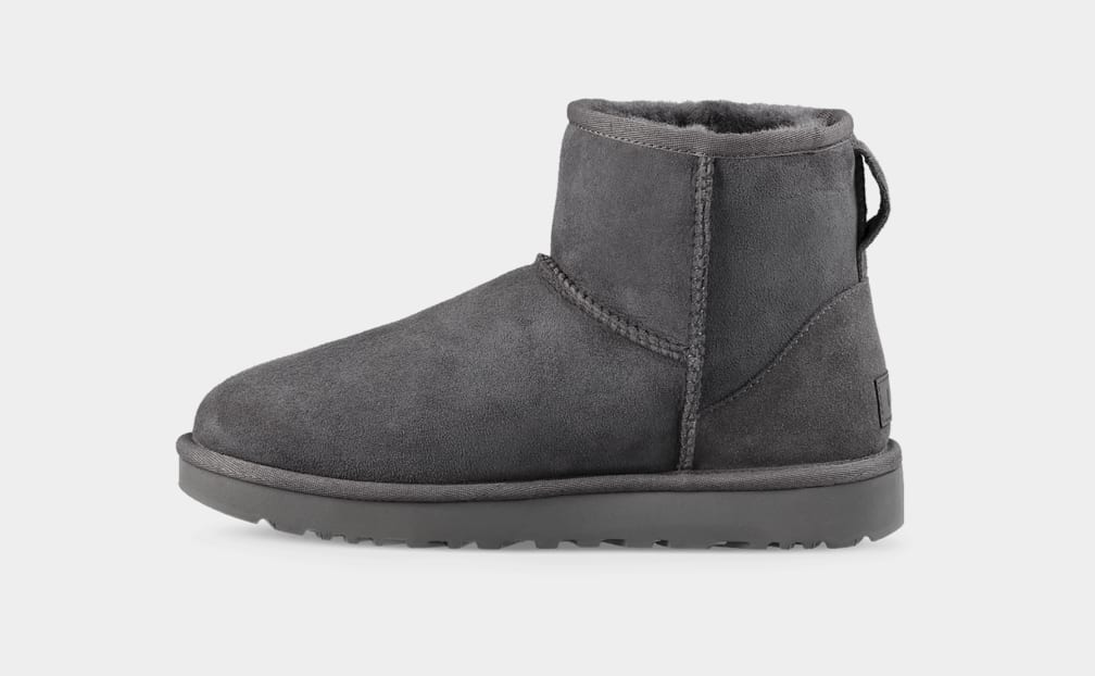 Botas Ugg Classic Mini II Mujer Gris | Argentina EOCWPXZ-51