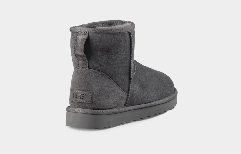 Botas Ugg Classic Mini II Mujer Gris | Argentina EOCWPXZ-51