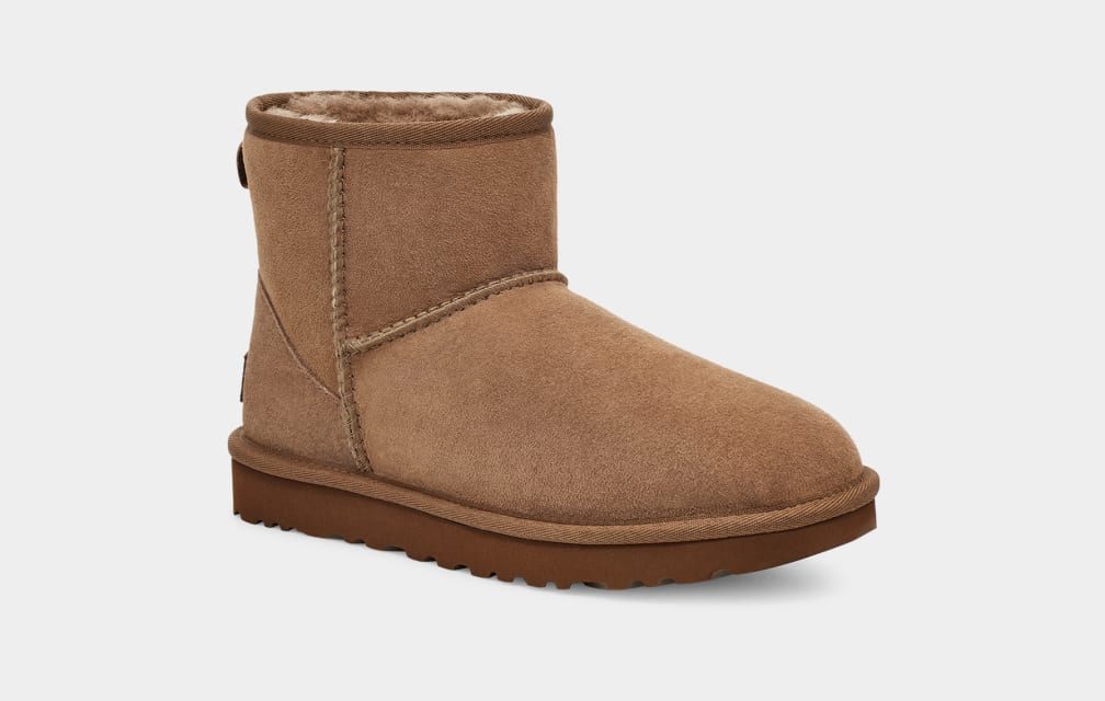 Botas Ugg Classic Mini II Mujer Marrones | Argentina MIFRCBZ-60