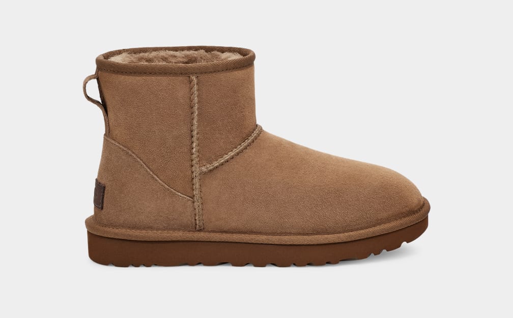 Botas Ugg Classic Mini II Mujer Marrones | Argentina MIFRCBZ-60