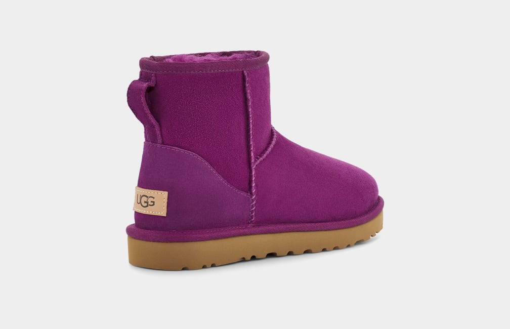 Botas Ugg Classic Mini II Mujer Moradas | Argentina LEFSDXY-20