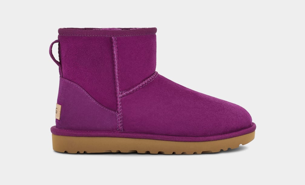 Botas Ugg Classic Mini II Mujer Moradas | Argentina LEFSDXY-20