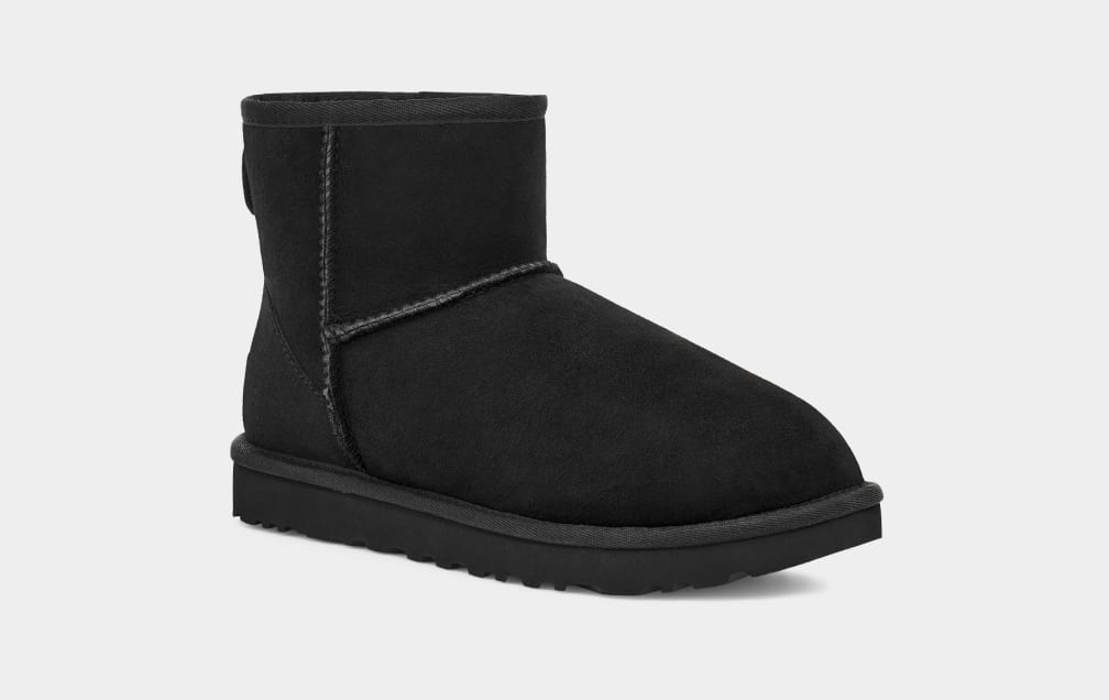 Botas Ugg Classic Mini II Mujer Negras | Argentina SDYXRPM-38