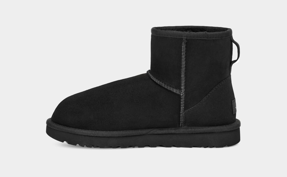 Botas Ugg Classic Mini II Mujer Negras | Argentina SDYXRPM-38