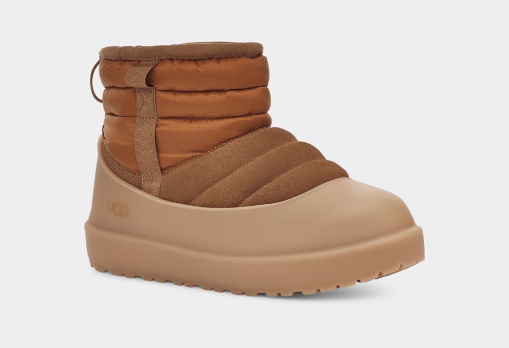 Botas Ugg Classic Mini Pull-On Weather Hombre Marrones | Argentina OQJTPNE-98