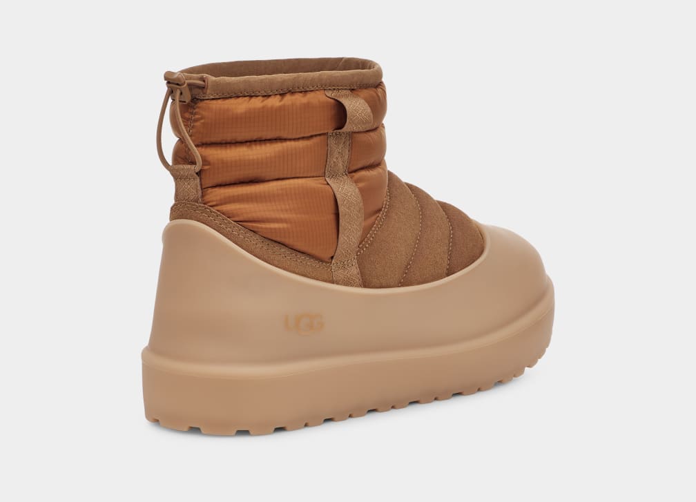 Botas Ugg Classic Mini Pull-On Weather Hombre Marrones | Argentina OQJTPNE-98