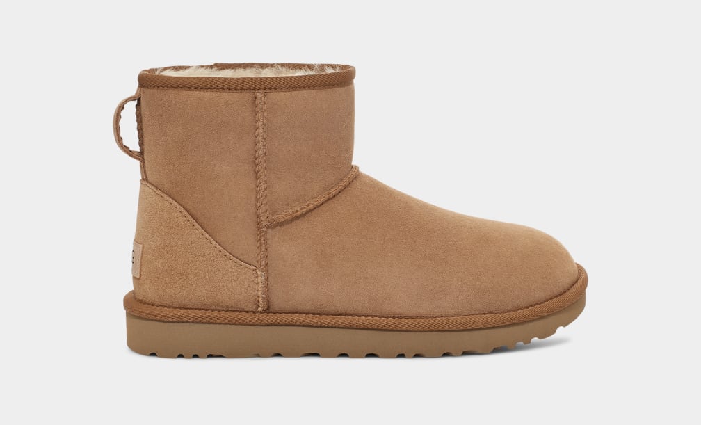 Botas Ugg Classic Mini Regenerate Mujer Marrones | Argentina KRSVHOW-42