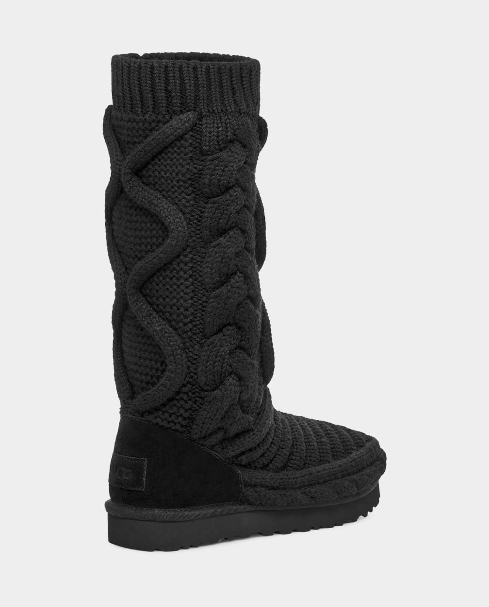 Botas Ugg Classic Tall Chunky Knit Mujer Negras | Argentina EIZVNOD-32