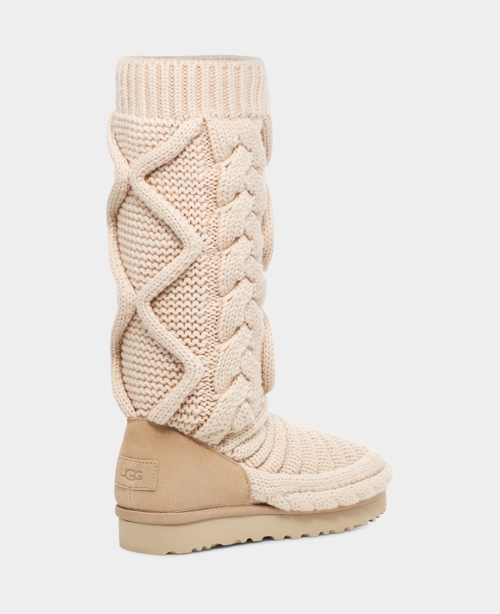 Botas Ugg Classic Tall Chunky Knit Mujer Beige | Argentina EONVPUW-36