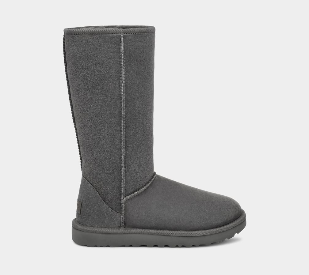 Botas Ugg Classic Tall II Mujer Gris | Argentina CHRLNMO-48