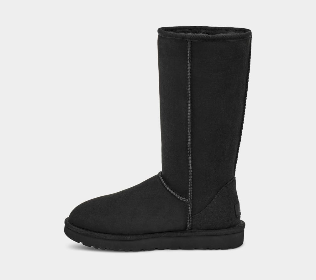 Botas Ugg Classic Tall II Mujer Negras | Argentina JQUNFBL-92