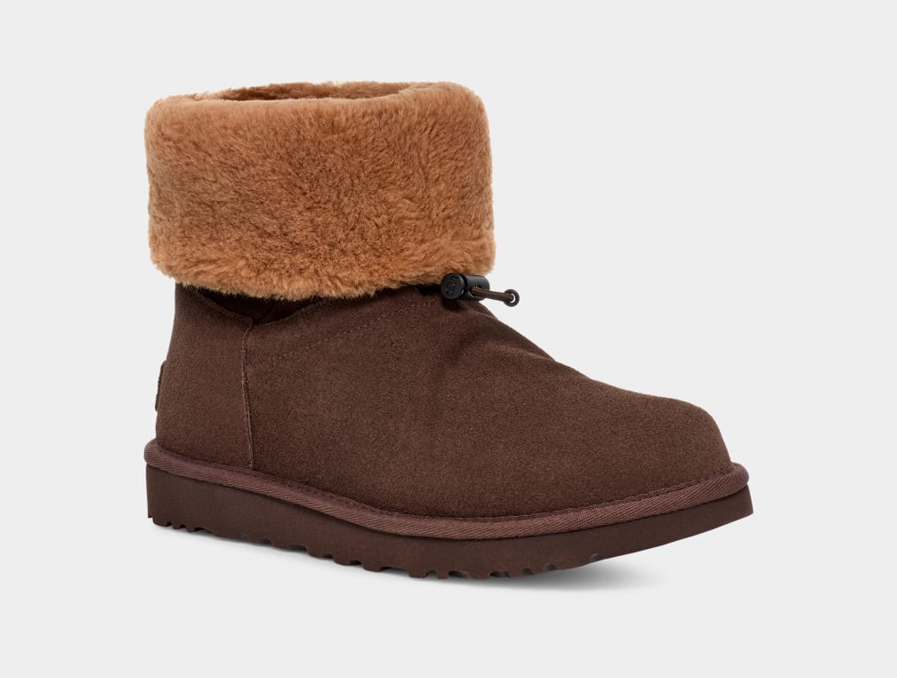 Botas Ugg Classic Toggler Mujer Marrones | Argentina JHFLDSG-39